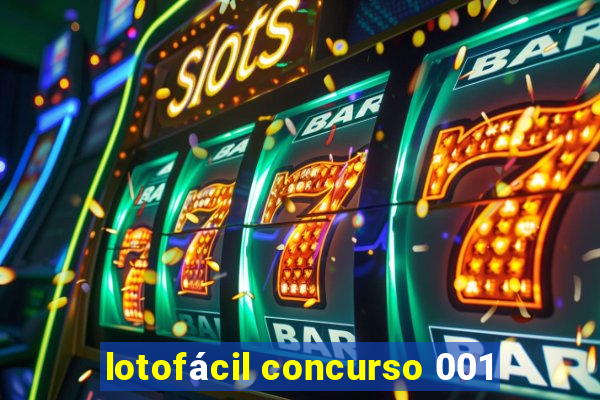 lotofácil concurso 001